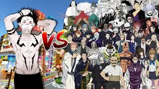 Sukuna (Megumi) vs All Jujutsu Kaisen Verse