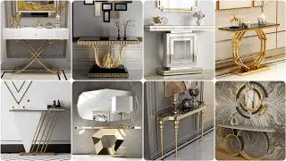 Console Table Goals! Take a Look at the World's Most Fabulous Modern Console Table Designs