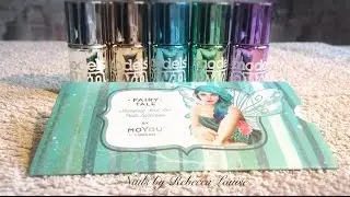 Moyou London Fairytale 05 & Models Own Chrome polish Swatches