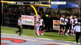 Bellevue RB Myles Jack Refuses to Go Down on a 78 Yard TD Run