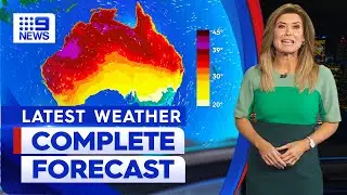 Australia Weather Update: Isotherms map shows temperatures across the globe | 9 News Australia
