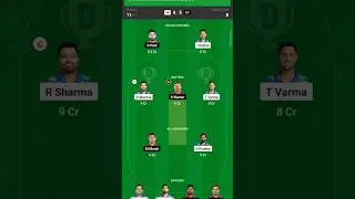 DC vs MI Dream 11 GL team Rank1 💯#viral #short #video #subscribe @KevinGamer321