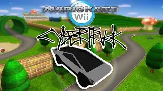 Cybertruck in Mario Kart Wii