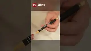 Venosa Velvet-Touch Aluminum Pen with Bamboo Accents | Custom Promotional Pen | Promo Direct