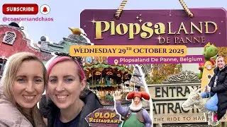 Plopsaland de Panne - Belgium - October 2025 - UK Half term & family fun