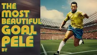The Most Beautiful Goal by Pel&eacute; - Brazil in the 1970 World Cup (in color)