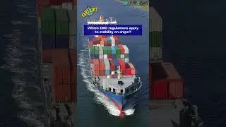 Which IMO regulations apply to stability on ships? #marinaura #quiz #quiztime