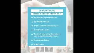 Mit welchen Kosten ist beim Verkauf eines geerbten Hauses zu rechnen?