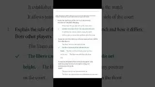 NFHS VOLLEYBALL OFFICIATING RULES ACTUAL EXAM 2025