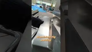 Aluminium Tig welding 🤞 Quality Best Of Luck Hen Na #shortvideo
