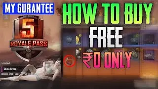 HOW TO GET FREE ROYAL PASS FOR EVERYONE! 😳| FREE 600 UC | || PUBG MOBILE || WITH PROOF