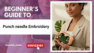 Punch needle class 12 #punchneedleart #embroidery #tamilbusinessideas