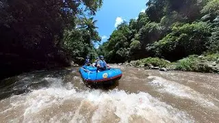 Ayung River Rafting, Ubud Bali. VR 360 - 5K Video.