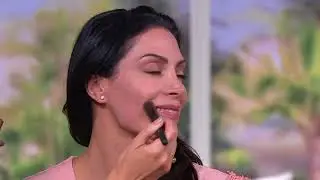 bareMinerals Deluxe Bisque with Blurring Buffer Brush on QVC