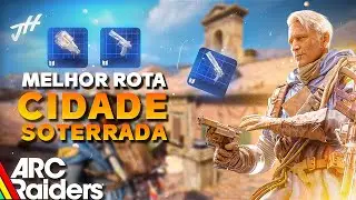 A MELHOR ROTA de FARM da CIDADE SOTERRADA no ARC RAIDERS! (Muito Loot e Blueprints / Esquemas)