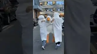 Life size big goose plush toy