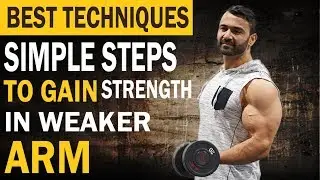 Simple Steps to GAIN STRENGTH IN WEAKER ARM ! (Hindi / Punjabi)