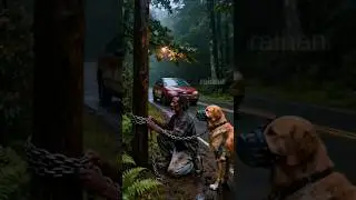 Kind Stranger Rescues Abandoned Dog! #viral  #petshelter #shorts