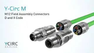 Y-Circ M M12 Field Assembly Connectors | Yamaichi Electronics