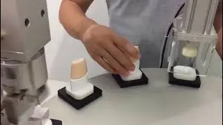 Liquid foundation sunscreen stick filling machine