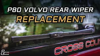 Замена заднего стеклоочистителя Volvo P80