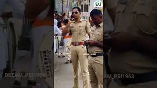 💥🔥 The Entry That Commands Respect! #PSI #KSP #IndianPolice #PoliceEntry #Motivation #Shorts #Viral