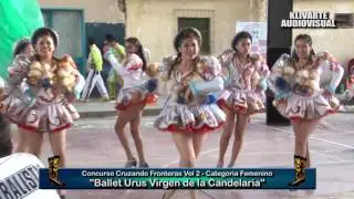 Ballet Urus Virgen de la Candelaria - Femenino - Cruzando Fronteras vol 2 - 2016