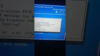 Dell laptop error code.