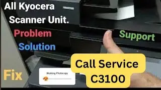 Kyocera TaskAlfa 1800 error code c3100 scanner not working