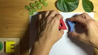 Crayon Leaf Rubbing