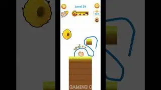 Save The Cat - Draw to Save - Level 21 #shorts