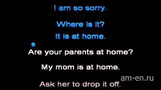 School Life: Forgetting It at Home (English conversation)