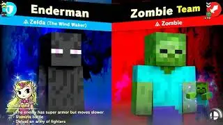 Super Smash Bros: Ultimate | Spirit Board DLC Minecraft Challenge Pack 7 Gameplay