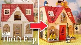 Turning a Calico Critter House into a Ghibli Bakery!