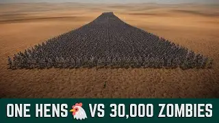 ⚡ Hero Chicken vs Zombie Army &ndash; 30,000 Enemies Attack! 🧟