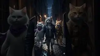 Cats of the Silent City😺#shorts#dogstory#emotional#friendship#adventure