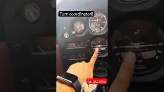 Drifting an airplane? #turncoordinator #airplane #pilotsixpacks #instruments #aviation #pilot