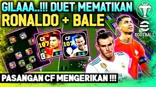 GILAAA !!! DUET CRISTIANO RONALDO + GARETH BALE !!! 2 CF MENGERIKAN, GAMEPLAY eFootball 2025 Mobile