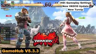 Tekken 8 PC Game Play on Android | GameHub Emulator V5.3.3 | 30Fps best settings