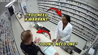 Cop Demands Private Records Without a Warrant &mdash; Didn&rsquo;t Know She Studied Constitutional Law | BODYCAM