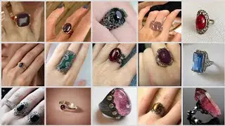 latest stone rings for female || stone rings || ring stone designs 