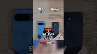 🔋Pixel 10 vs iPhone 16 &ndash; Who Wins the Battery Battle? ⚡🔥
