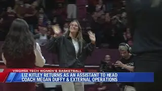 Former Hokie Elizabeth Kitley returns to Virginia Tech as an assistant to Head Coach Megan Duffy
