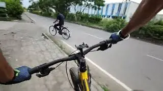 chest mount Tut Gaya 😔🥺 Caya split 29 T #viralvideos #trails #cycling