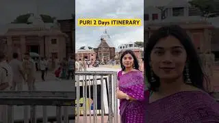 2 Days Puri Itinerary - Stay, Beach, Temples, Local food & Shopping!🛕🌊 #shorts #puri #travel