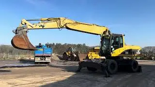Caterpillar M322C Mobile Excavator - Year: 2002 (Refnr. BM6454)