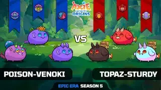 VENOKI APPEARS IN THE TOP #100 | Groot vs n1tsu | TOP 100 | SEASON 5 | AXIE ORIGINS