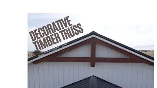 DECORATIVE TIMBER TRUSS/DIY TIMBER TRUSS