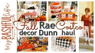 Fall Decor & Rae Dunn Hauls  Costco & More! Vlog #18