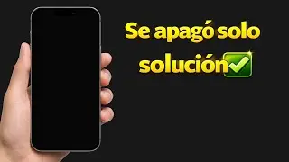 Solución 2026! Mi iPhone se apago solo y esta con la pantalla negra